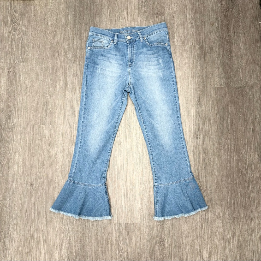 RAFFAELLO ROSSI Yvette Light Blue Flare Jeans